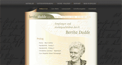Desktop Screenshot of bertha-dudde.info